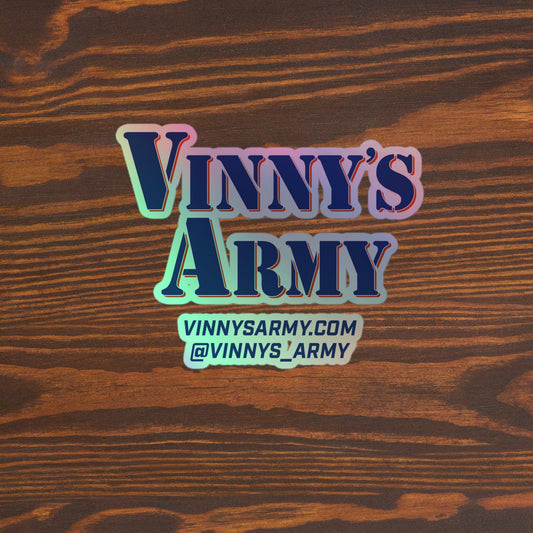 Vinny's Army Holographic stickers