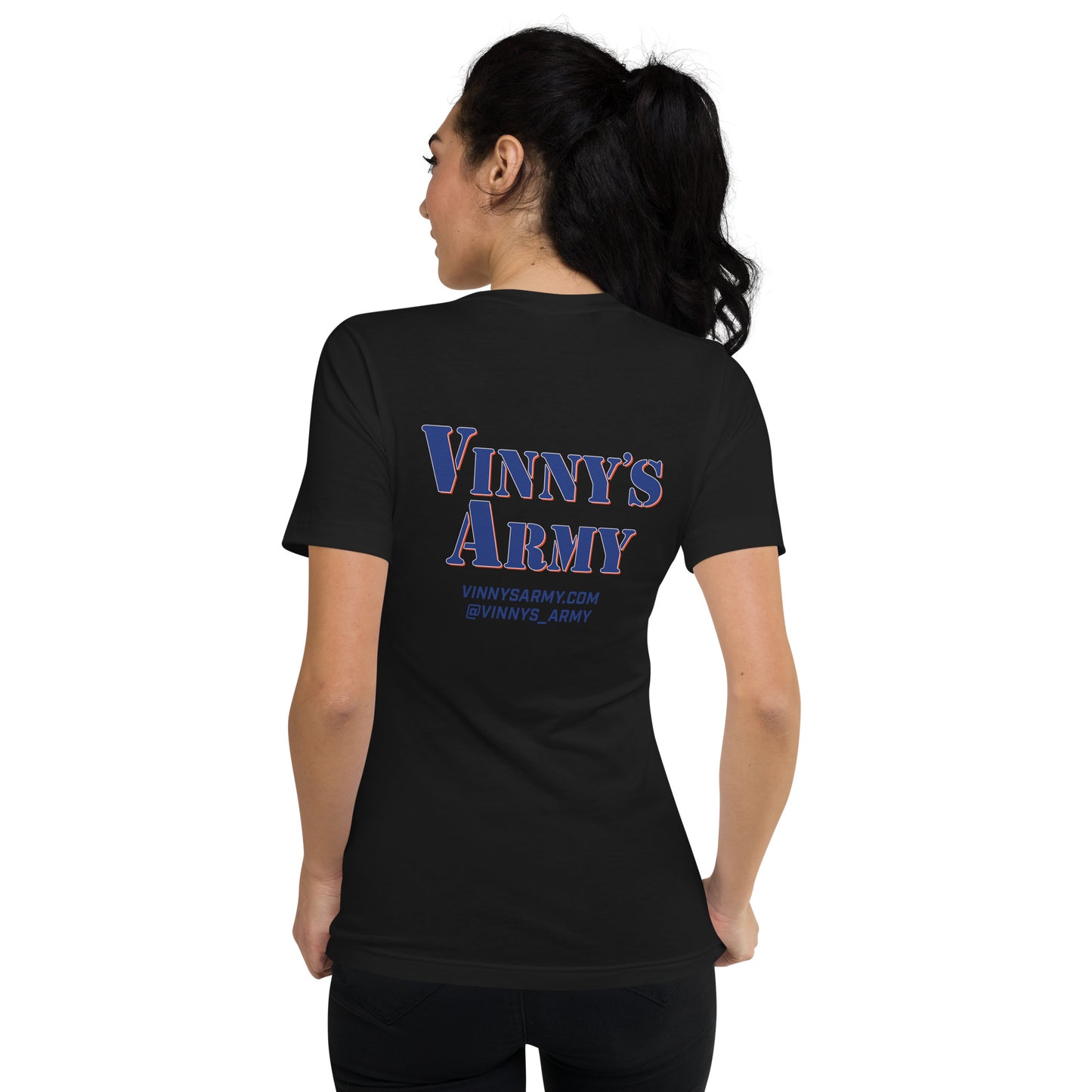 Women's Short Sleeve V-Neck T-Shirt