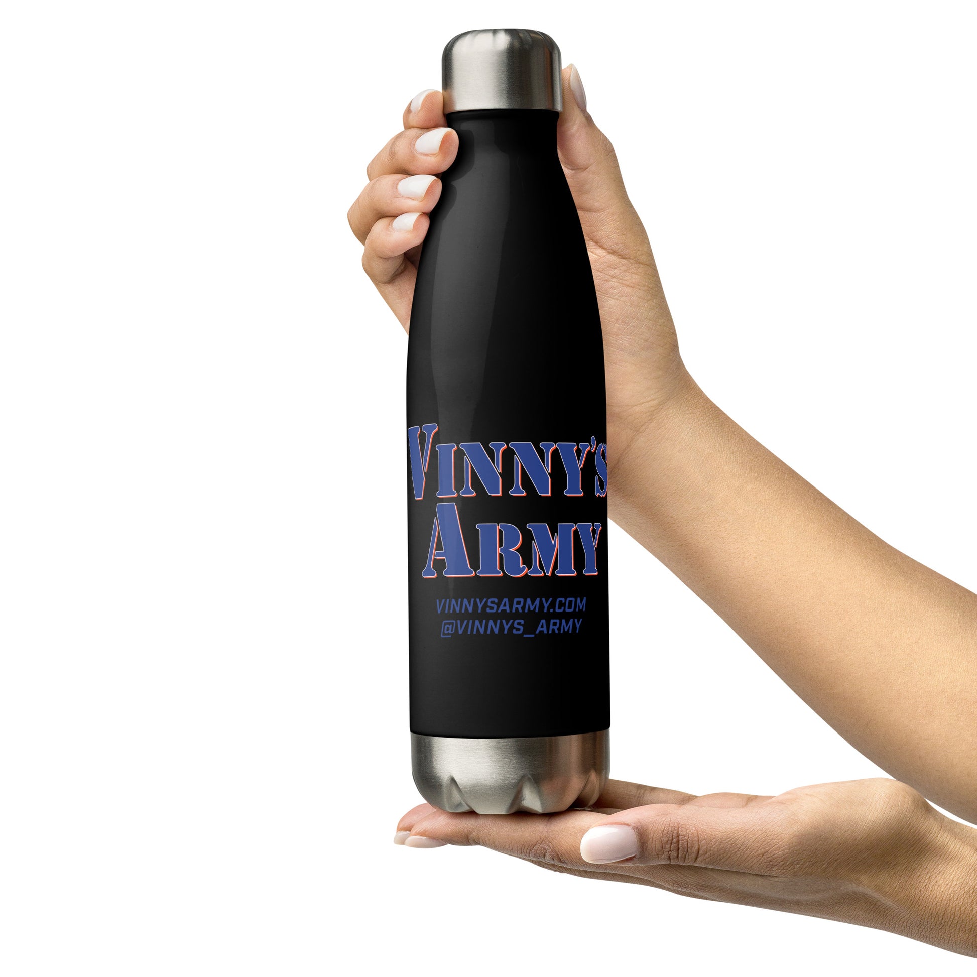 Stainless Steel Water Bottle – Vinny's Army